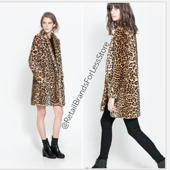 leopard print jacket zara